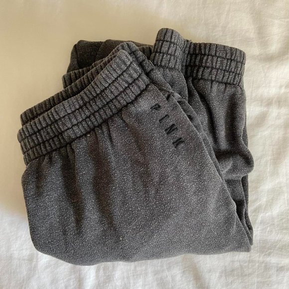 PINK Victoria's Secret Gray Sweatpants - Picture 1 of 3